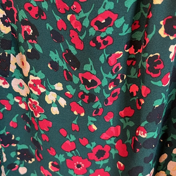 Carolina Belle Top Floral Blouse 2x - Picture 4 of 10